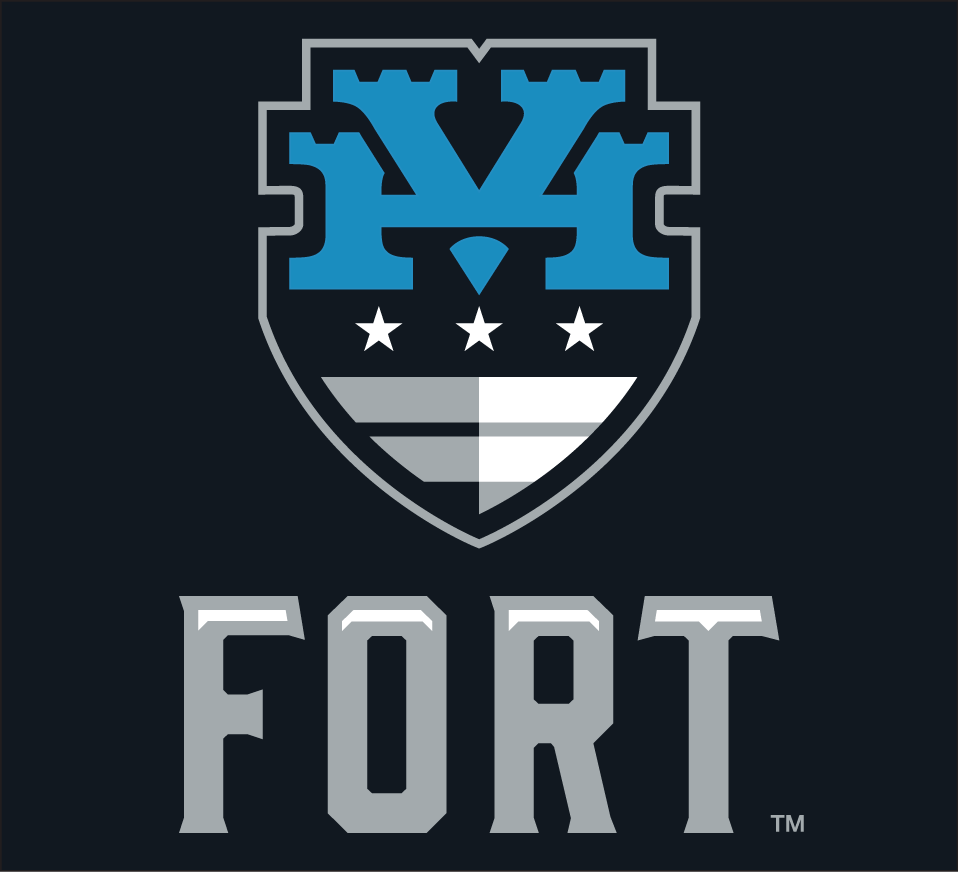 Hudson Valley Fort 2015-Pres Alternate Logo DTF transfer for t shirt